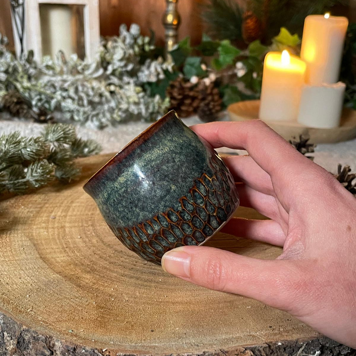 Tasse à café Mini écailles